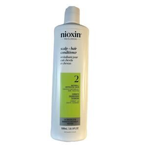 Nioxin #2 scalp and hair conditioner Natural UnTreated Hair 500ml 16.9 FL